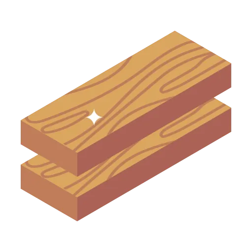 Icono de venta de madera